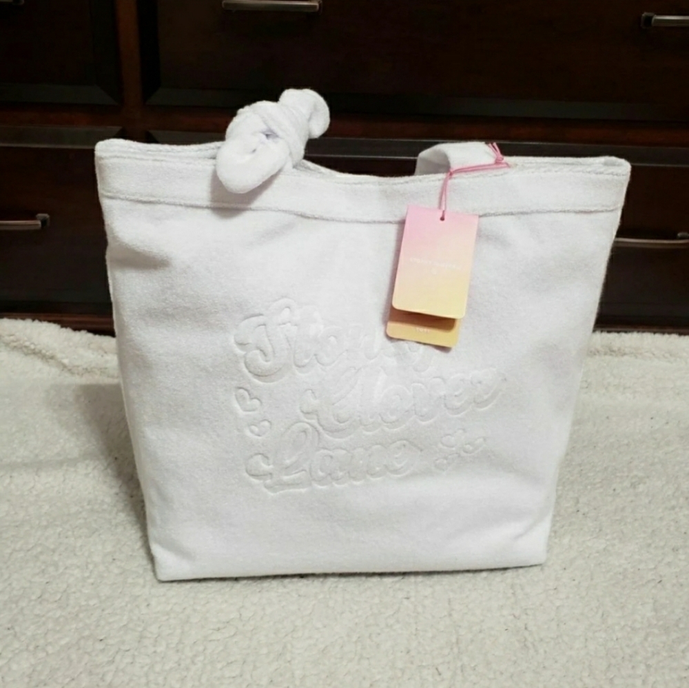 Stoney Clover Lane x Target Terry Cloth Embossed Beach Tote Bag